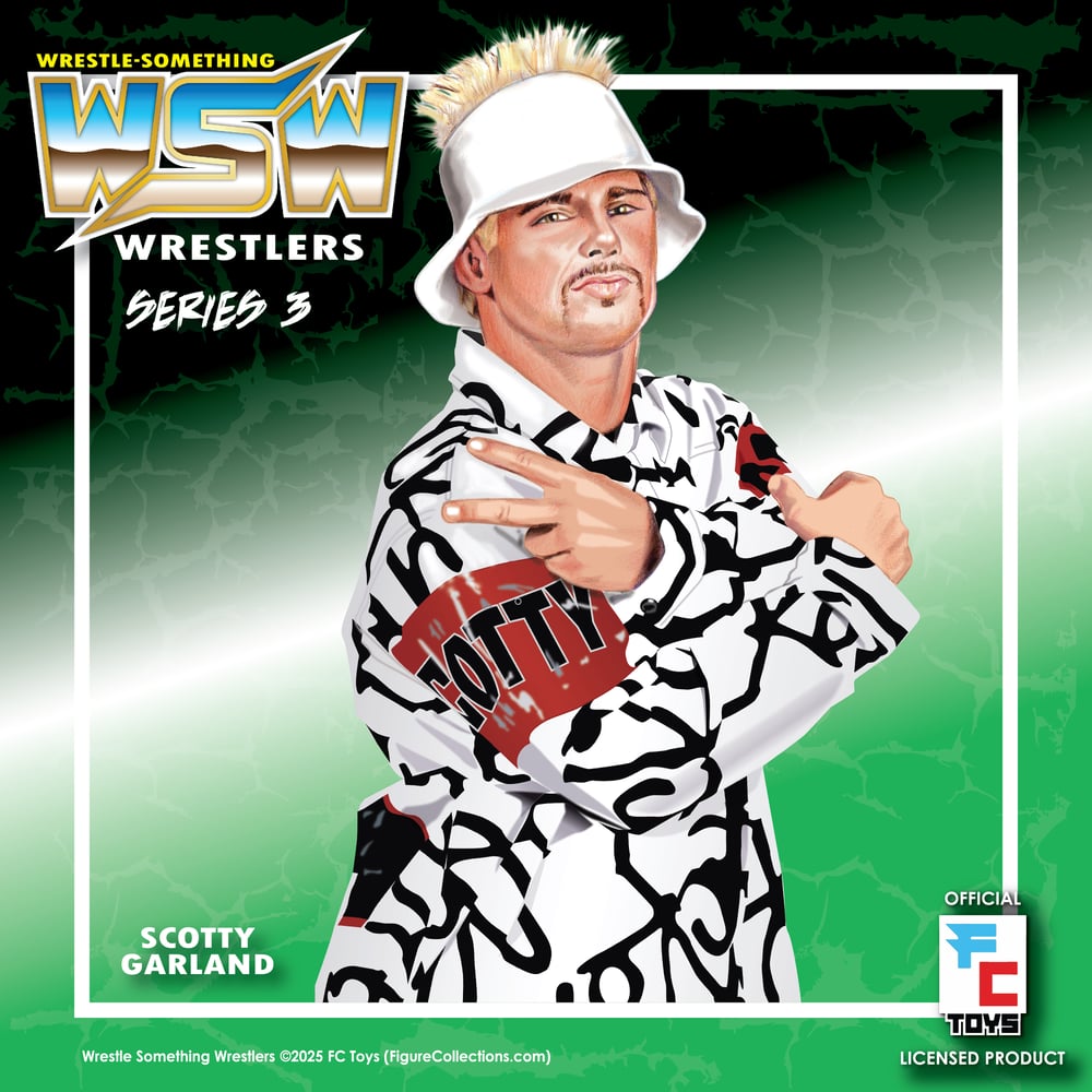 **PREORDER** SCOTTY GARLAND WRESTLE-SOMETHING WRESTLERS SERIES 3 BY FC TOYS