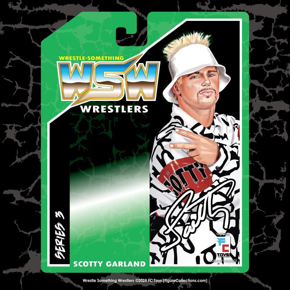 **PREORDER** SCOTTY GARLAND WRESTLE-SOMETHING WRESTLERS SERIES 3 BY FC TOYS
