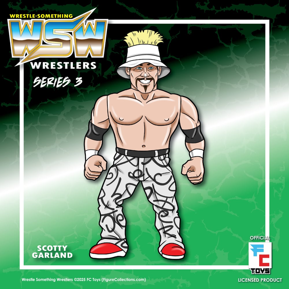 **PREORDER** SCOTTY GARLAND WRESTLE-SOMETHING WRESTLERS SERIES 3 BY FC TOYS