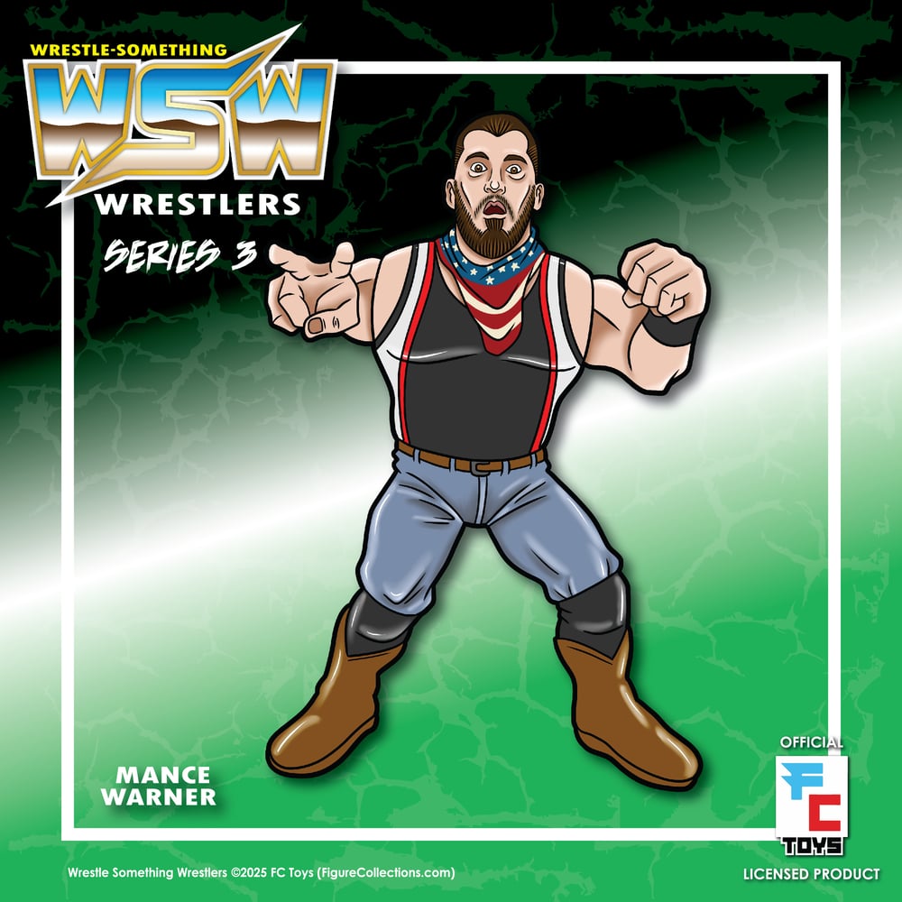 **PREORDER** MANCE WARNER WRESTLE-SOMETHING WRESTLERS SERIES 3 BY FC TOYS