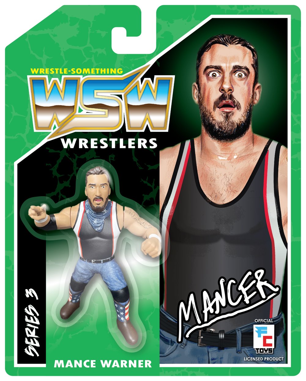 **PREORDER** MANCE WARNER WRESTLE-SOMETHING WRESTLERS SERIES 3 BY FC TOYS