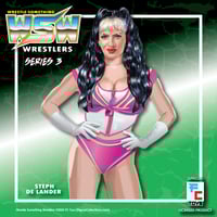 Image 8 of **IN STOCK* STEPH DE LANDER WRESTLE-SOMETHING WRESTLERS SERIES 3 BY FC TOYS