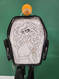 Image 5 of Clear Coffin Backpack
