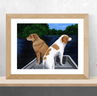 Image 1 of Custom Pet Portrait Acrylic Painting