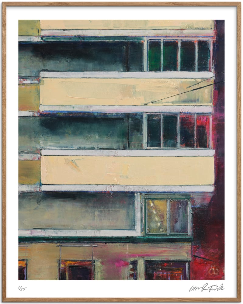 Image of Artprint / Giclée / Kunsttryk / "Lagkagehuset"