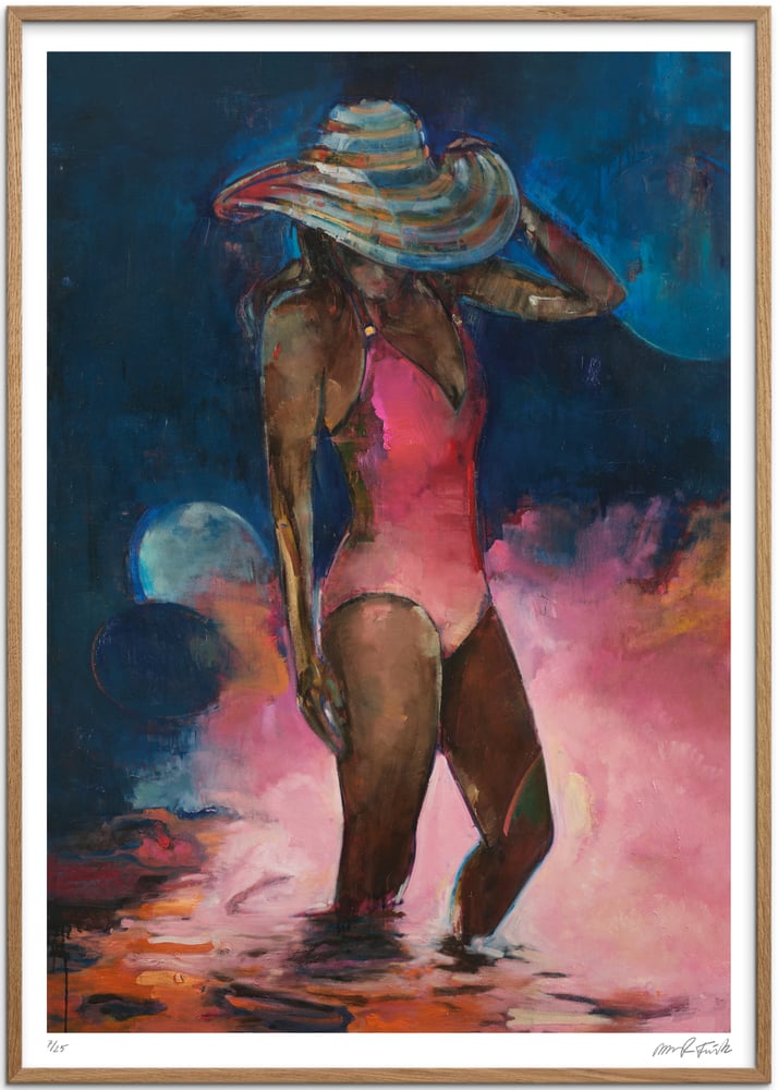 Image of Artprint / Giclée / Kunsttryk / "Et øjeblik X"