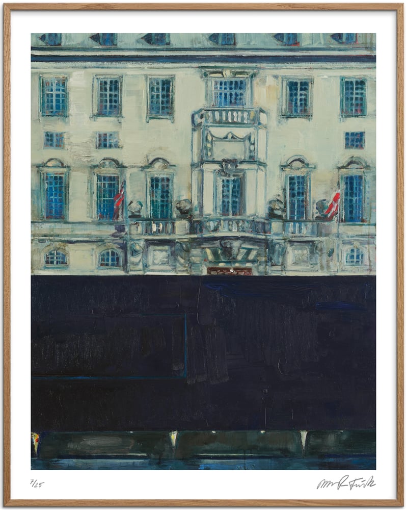 Image of Artprint / Giclée / Kunsttryk / "Byggepladsen"