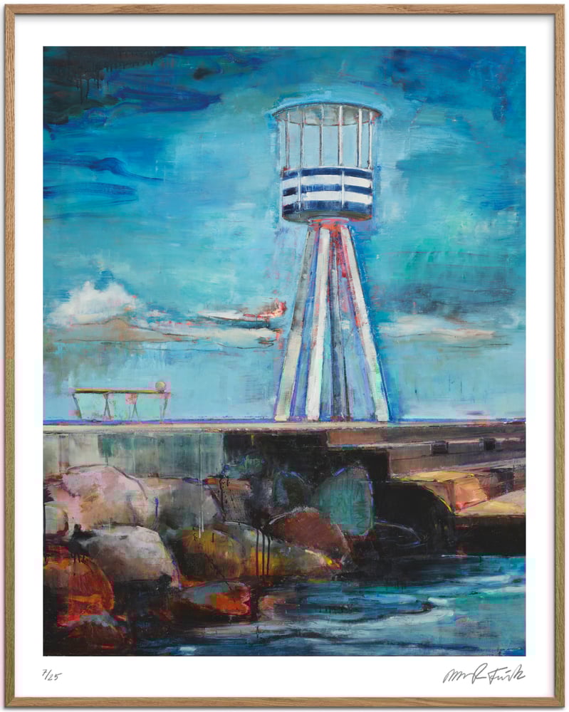 Image of Artprint / Giclée / Kunsttryk / "Bellevue"