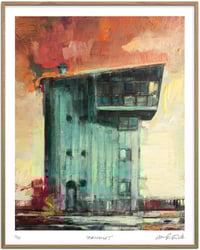 Image 1 of Artprint / Giclée / Kunsttryk / "Brohuset"