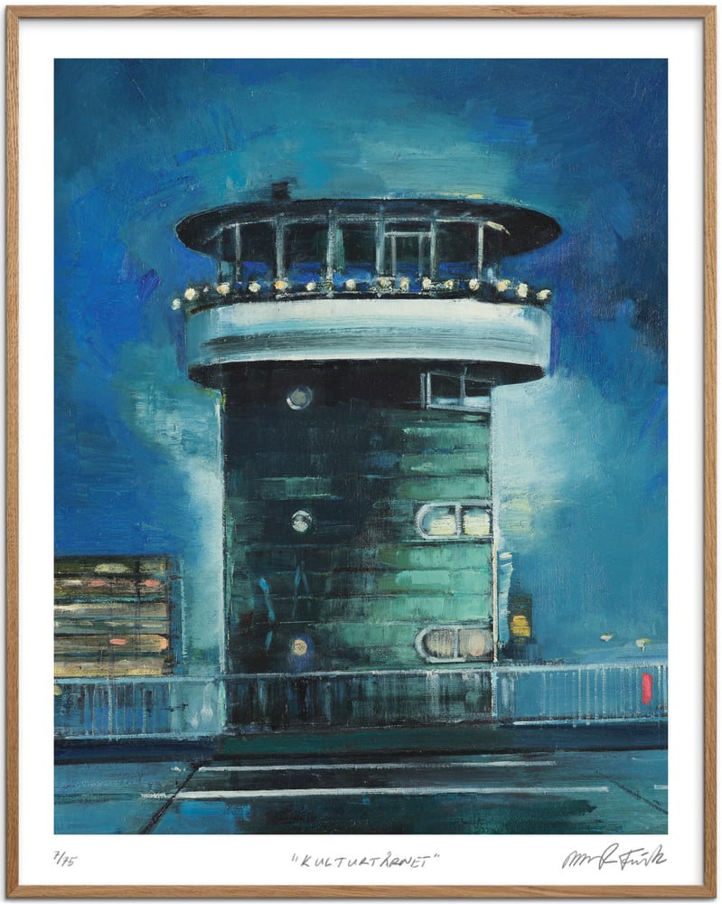 Image of Artprint / Giclée / Kunsttryk / "Kulturtårnet"