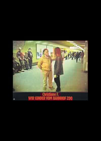 Image 2 of CHRISTIANE F. WIR KINDER VOM BAHNOF ZOO - MOVIE CARDS