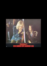 Image 6 of CHRISTIANE F. WIR KINDER VOM BAHNOF ZOO - FULL SET OF 24 MOVIE CARDS