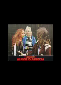 Image 12 of CHRISTIANE F. WIR KINDER VOM BAHNOF ZOO - FULL SET OF 24 MOVIE CARDS