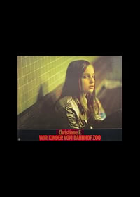 Image 14 of CHRISTIANE F. WIR KINDER VOM BAHNOF ZOO - FULL SET OF 24 MOVIE CARDS