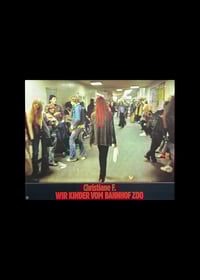 Image 18 of CHRISTIANE F. WIR KINDER VOM BAHNOF ZOO - FULL SET OF 24 MOVIE CARDS