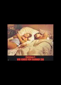 Image 21 of CHRISTIANE F. WIR KINDER VOM BAHNOF ZOO - FULL SET OF 24 MOVIE CARDS