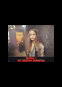 Image 7 of CHRISTIANE F. WIR KINDER VOM BAHNOF ZOO - MOVIE CARDS