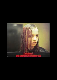 Image 1 of CHRISTIANE F. WIR KINDER VOM BAHNOF ZOO - FULL SET OF 24 MOVIE CARDS
