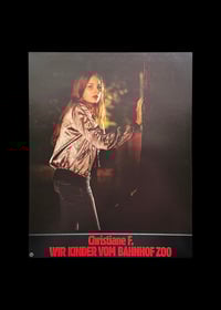 Image 8 of CHRISTIANE F. WIR KINDER VOM BAHNOF ZOO - MOVIE CARDS