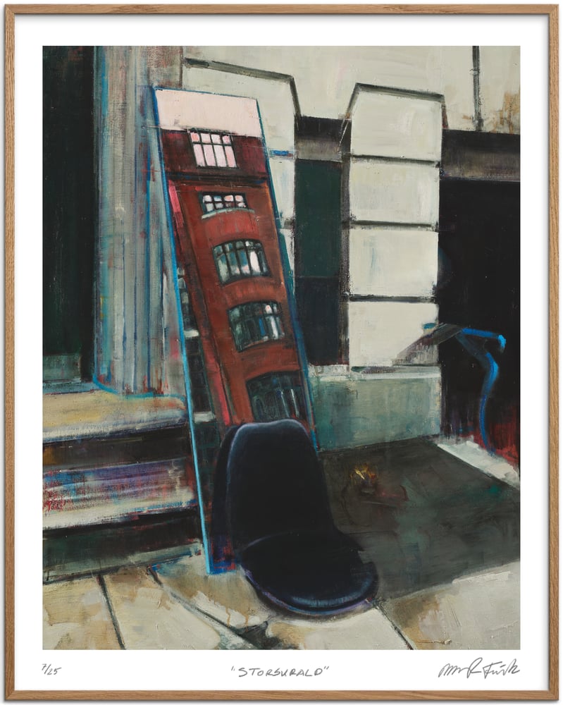 Image of Artprint / Giclée / Kunsttryk / "Storskrald" 