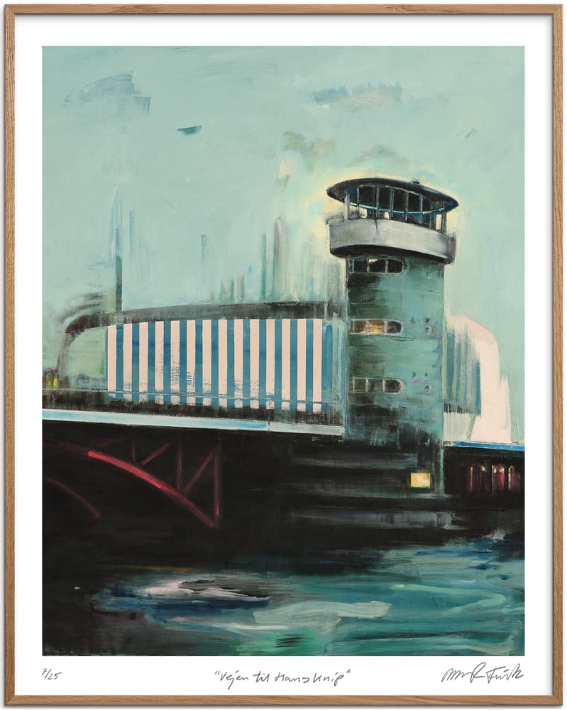 Image of Artprint / Giclée / Kunsttryk / "Vejen til Hans Knip" 