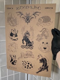 The Zodiac Chart Print 