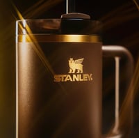 Image 5 of The Chocolate Gold Quencher H2.0 FlowState™️ Tumbler | 40 Oz.