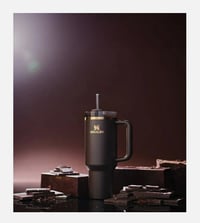 Image 7 of The Chocolate Gold Quencher H2.0 FlowState™️ Tumbler | 40 Oz.
