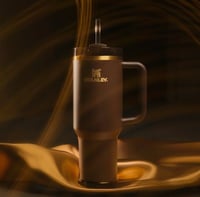 Image 6 of The Chocolate Gold Quencher H2.0 FlowState™️ Tumbler | 40 Oz.