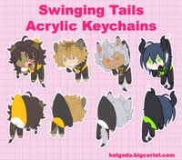 TWST Swinging Tail Charms