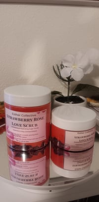 Image 1 of Strawberry Rose Body Scrub