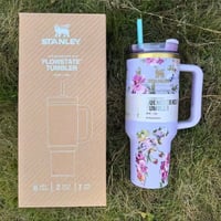 Image 1 of Stanley™️  X LoveShackFancy Quencher “Happy Thoughts” | 40 Oz.