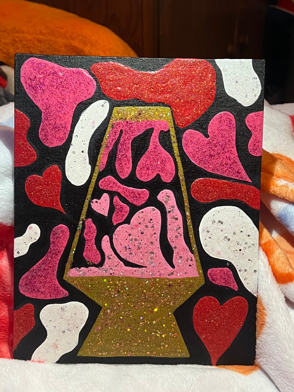 Image of Luv-a-lamp painting 