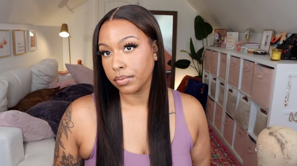 Image of OMGHERHAIR RELAXED YAKI WIG WITH HIGHLIGHTS