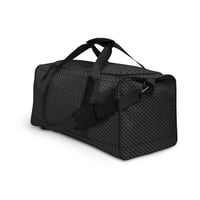 Image 2 of VCS Mens Accessories Large Monogram Luxury Black Travel Weekend Duffle Bag