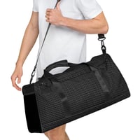 Image 5 of VCS Mens Accessories Large Monogram Luxury Black Travel Weekend Duffle Bag