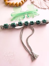 Image 1 of RTS Lucky Boho Babe Stevie Headband-Sage-Green-White