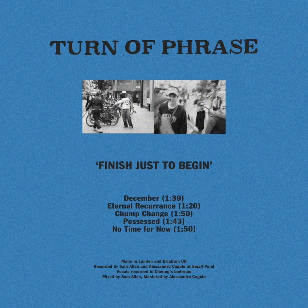 BWR9: Turn of Phrase 'Finish Just To Begin' Tape