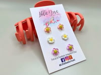 Image 2 of Petite Daisy Earrings