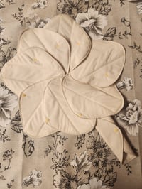 Set of 8 Ultra Thin Unbleached Cotton Pantyliners 