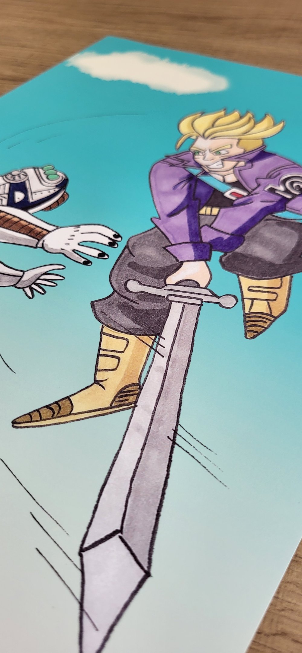 Image of Trunks VS. Frieza