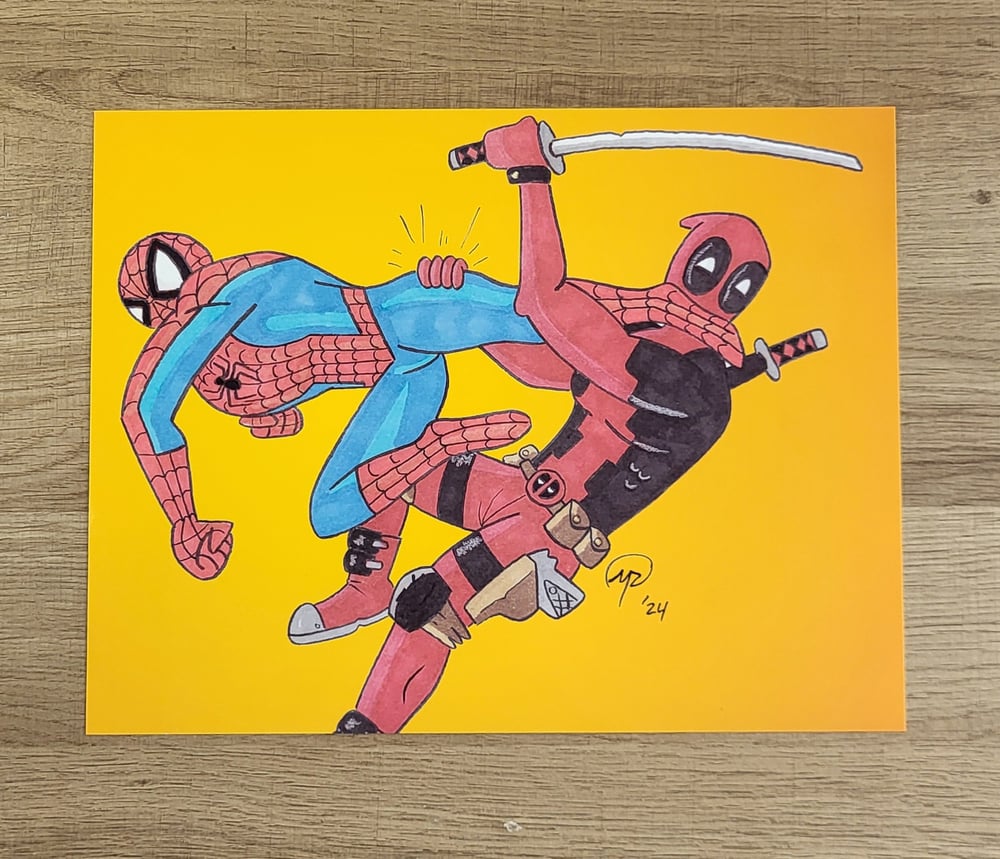 Image of Spidey VS. Deadpool