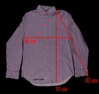 Image 3 of Walker shirt - Purple stripes