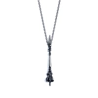 Image 1 of READY TO SHIP: Mace necklace in sterling silver (mutual aid fundraiser/limited edition)