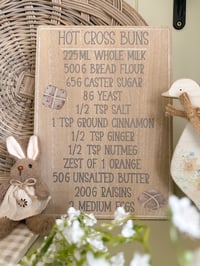 Image 1 of Hot Cross Bun Sign