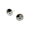 Zuni Stud Earrings (Greyscale)