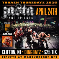 THRASH THURSDAY NJ TICKET - APRIL 24TH AT DINGBATZ