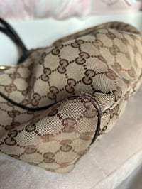 Image 11 of Gucci GG Canvas Sukey Black Bag