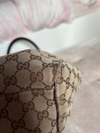 Image 12 of Gucci GG Canvas Sukey Black Bag