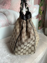 Image 9 of Gucci GG Canvas Sukey Black Bag